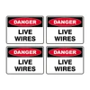 Danger Sign - Live Wires 70600
