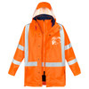 Syzmik Mens Hi Vis X Back Taped 4 in 1 Waterproof Jacket 