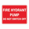 Fire SIgn - Fire Hydrant Pump