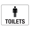 Male Toilets Sign