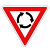 Roundabout Give Way - Class 1 - 900mm Triangle R1-3B