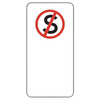 Parking No Stopping No Arrow Sign - 225 x 450mm R5-35