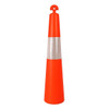 Orange Stackable T-Top Bollard Stem Only 60312