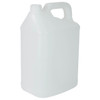 5 Litre Plastic Container with lid - Natural 12506