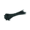 200mm x 4.6mm Black Cable Ties - Pack of 100 FE-151