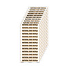Natural Gas 100 Kpa Pipe Marker - 200 x 100mm - Pack of 10 