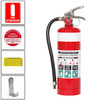 1.5kg  ABE Fire Extinguisher - Complete Kit with Signs 