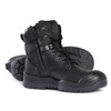 Mongrel Black High Leg ZipSider Boot - Rubber Series 