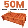 Construktor Orange Crowd Control Barrier Pack - 50m BF-6411