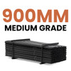 Steel Star Pickets Medium Grade Black - 900mm BF-4013