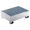Spillfixr 2 Drum Steel Bunded Pallet - Galvanised 