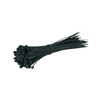 300mm x 4.8mm Black Cable Ties - Pack of 100 