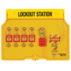 Master Lock Safety Lockout Station - 4 Padlocks 