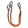 LINQ Tool Lanyard Twin Tail with 3 x Double Action Karabiners 