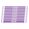 Self Adhesive Acid Pipe Marker