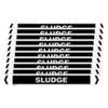 Self Adhesive Sludge Pipe Marker