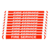 Self Adhesive Fire Service Pipe Marker