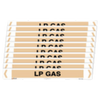 Self Adhesive LP Gas Pipe Markers