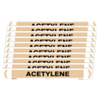 Self Adhesive Acetylene Pipe Markers