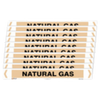 Self Adhesive Natural Gas Pipe Markers