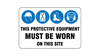 Mandatory Multi PPE Signs