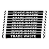 Self Adhesive Trade Waste Pipe Marker