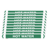 Self Adhesive Hot Water Pipe Marker
