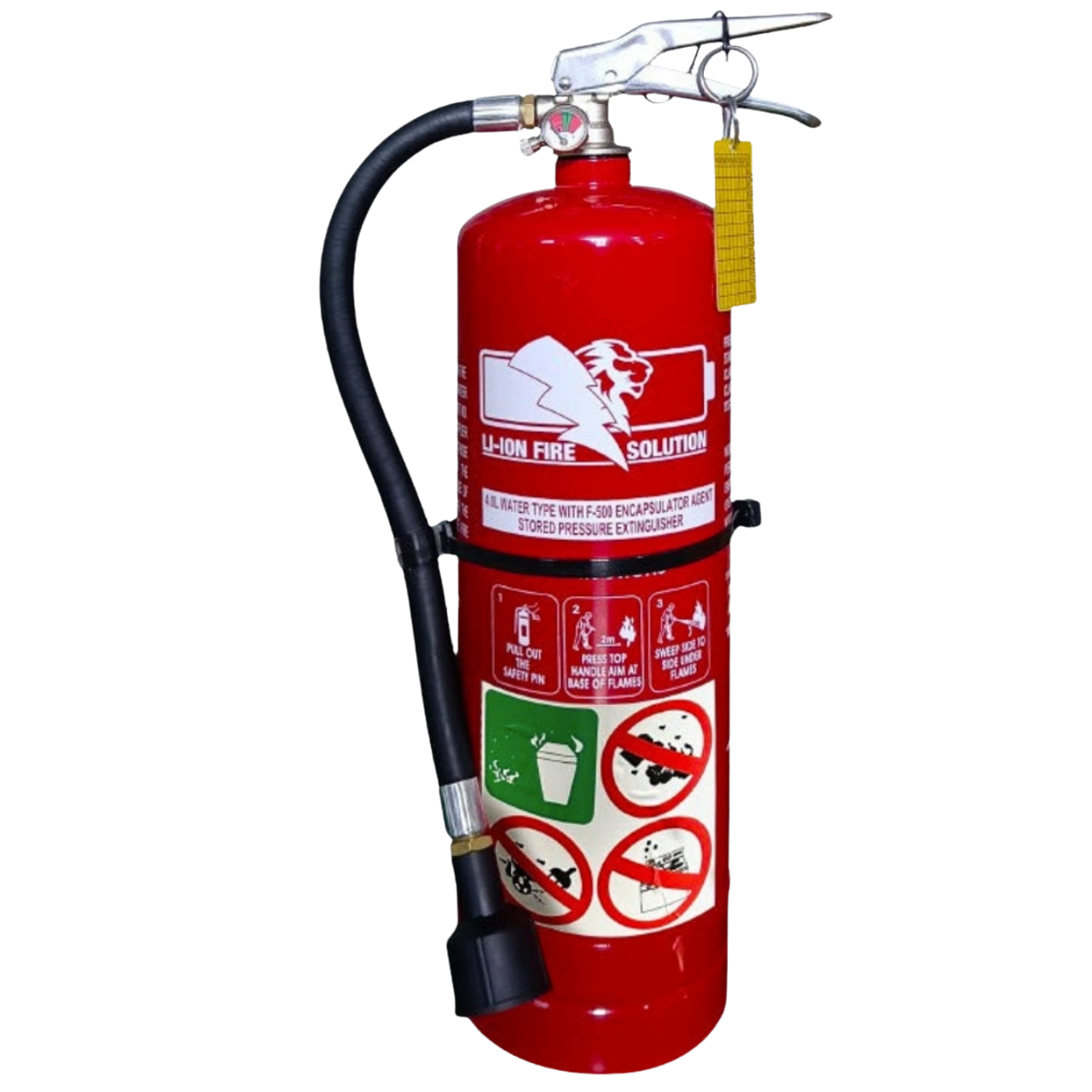 Lithium Ion Fire Extinguishers