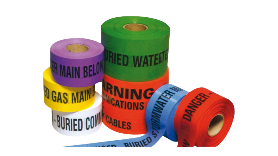 Underground Mains Marker Tapes