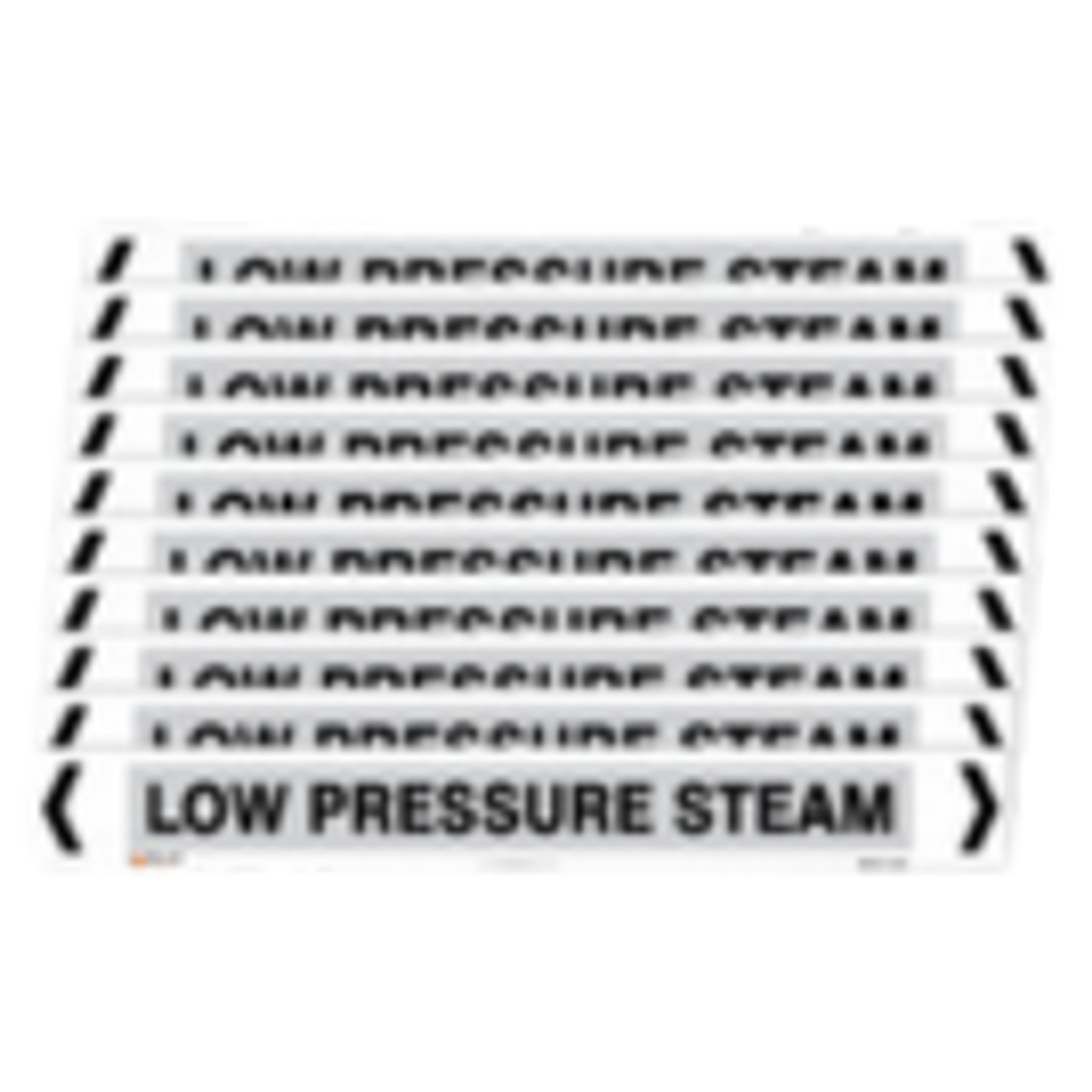 Self Adhesive Low Pressue Steam Pipe Marker