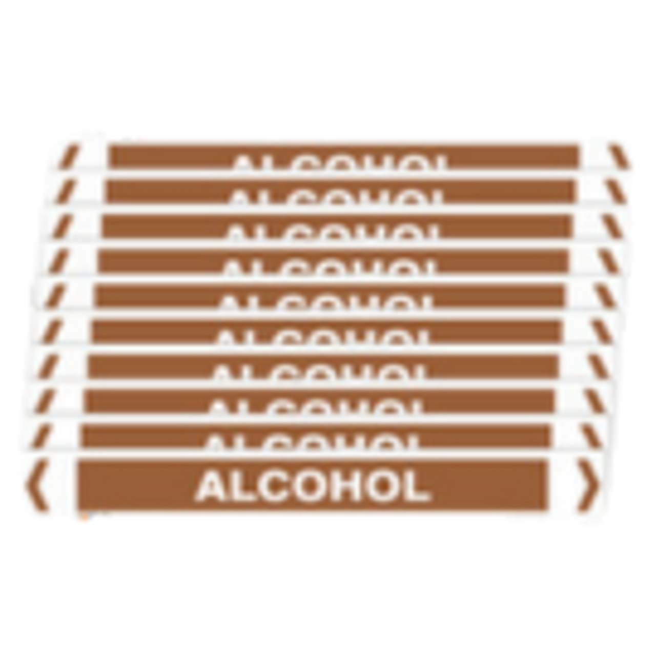 Self Adhesive Alcohol Pipe Marker