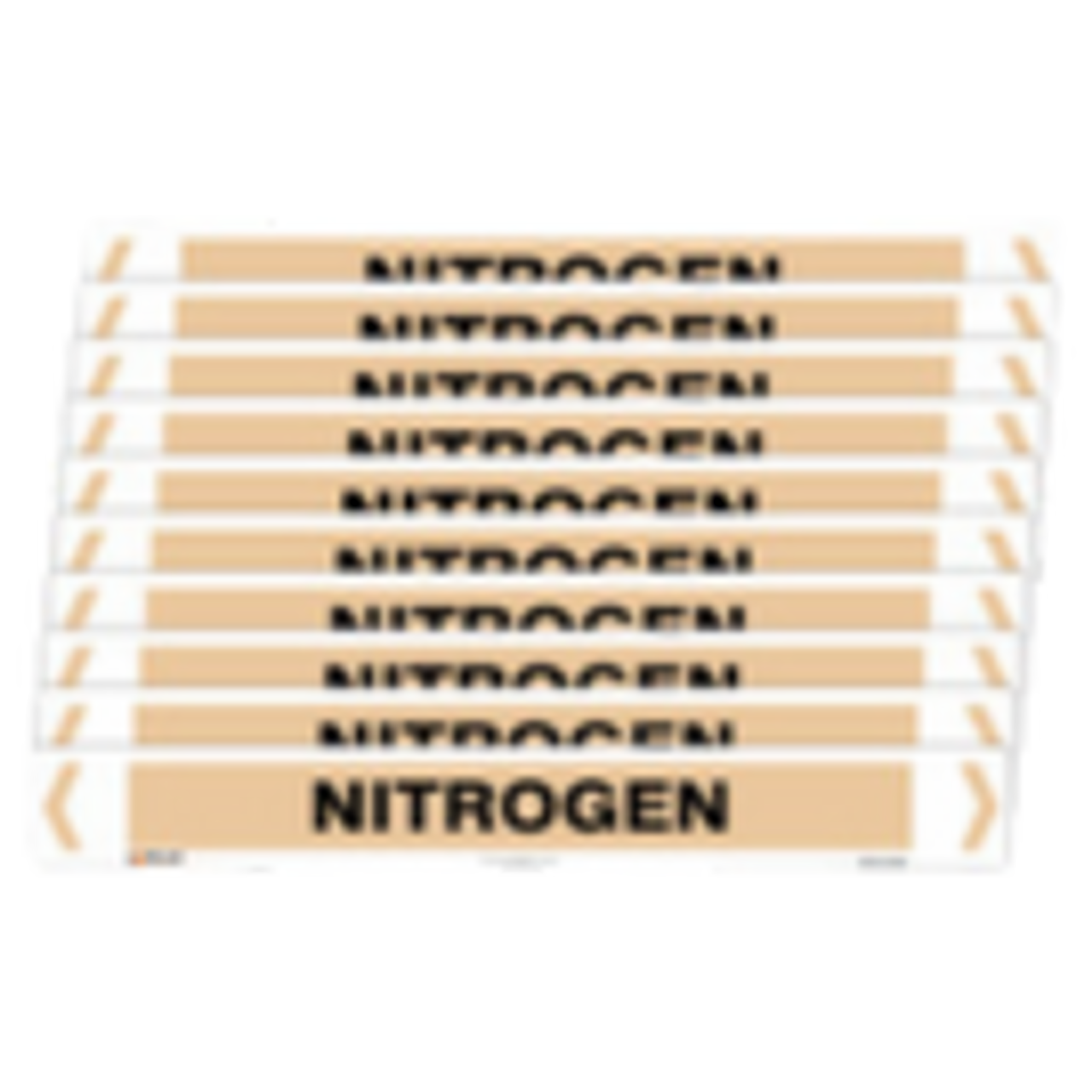 Self Adhesive Nitrogen Pipe Markers