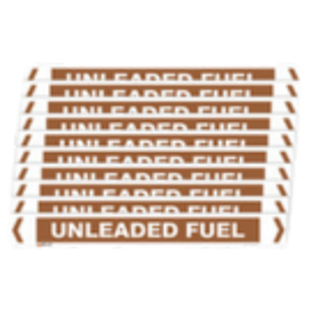 Self Adhesive Unleaded Fuel Pipe Marker