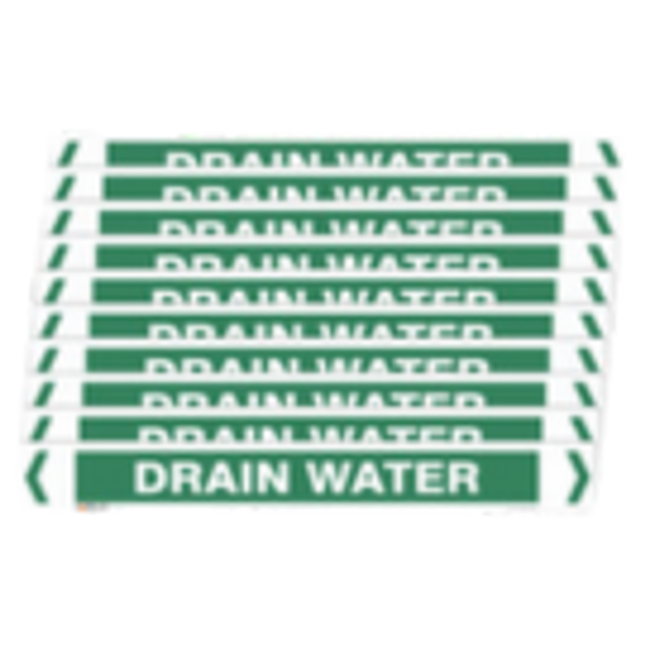 Self Adhesive Drain Water Pipe Marker