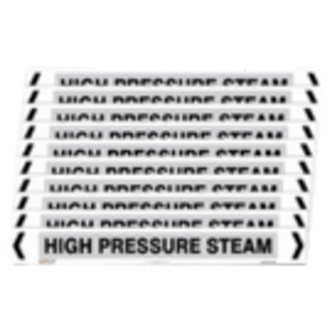 Self Adhesive High Pressure Steam Pipe Marker