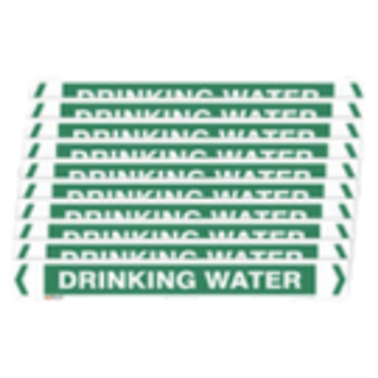 Self Adhesive Drinking Water Pipe Marker