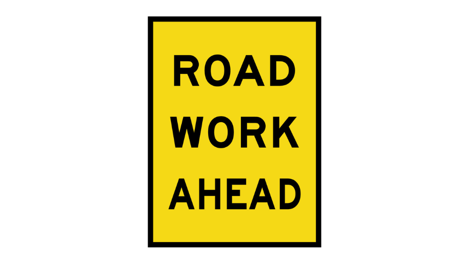 Boxed Edge Road Signs