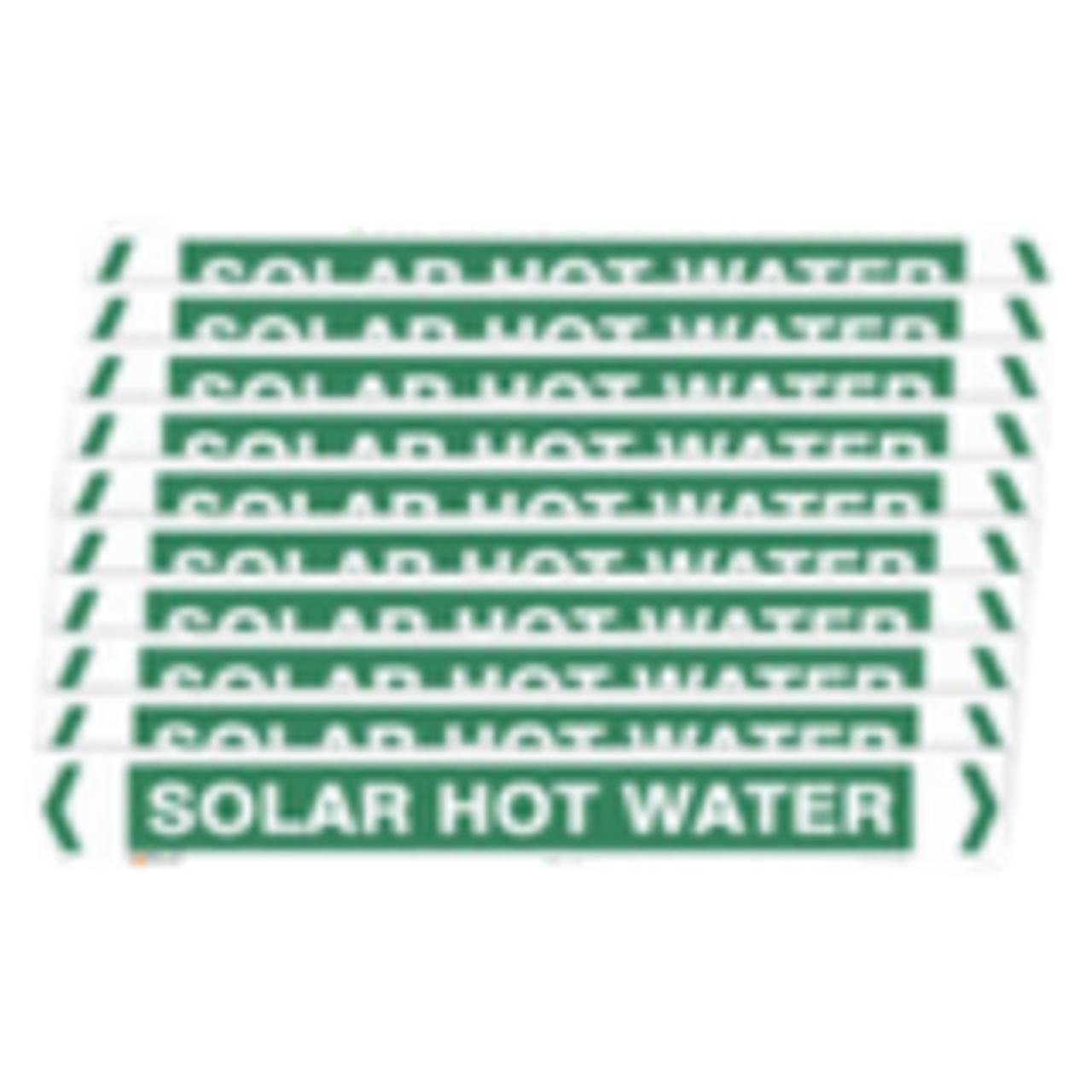 Self Adhesive Solar Hot Water Pipe Marker Self Adhesive Solar Hot Water Pipe Marker