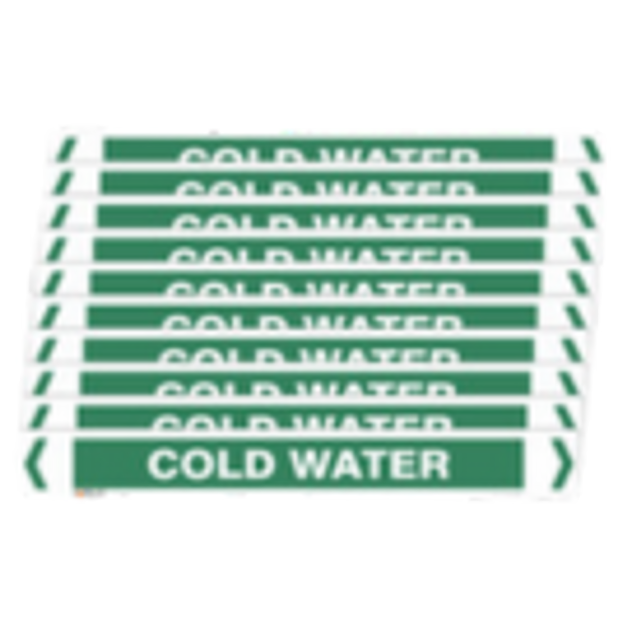 Self Adhesive Cold Water Pipe Marker