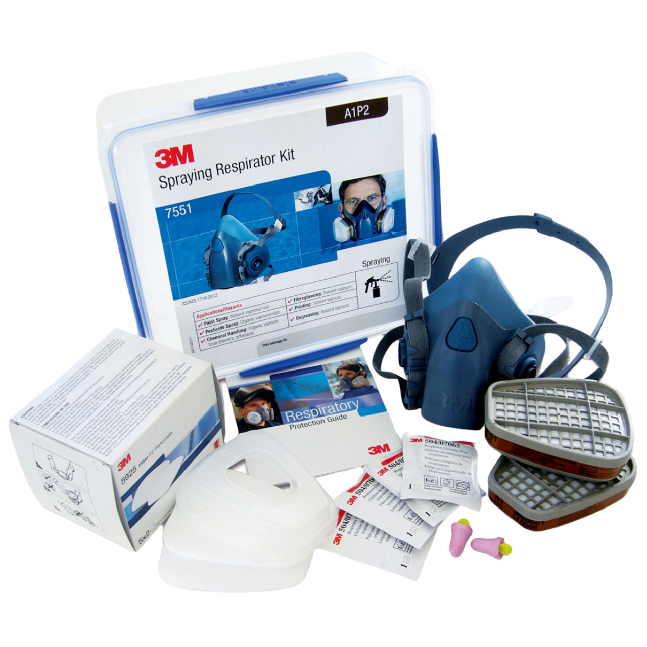 3M - 7500 Series Half Face Respirators