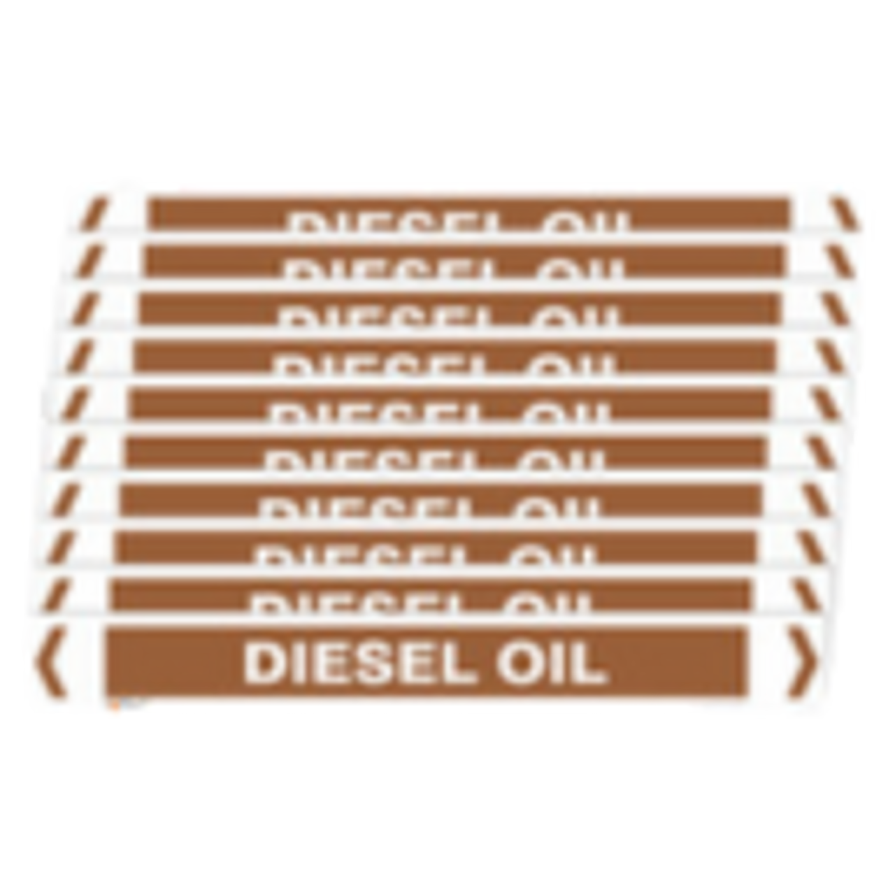 Self Adhesive Diesel Oil Pipe Marker