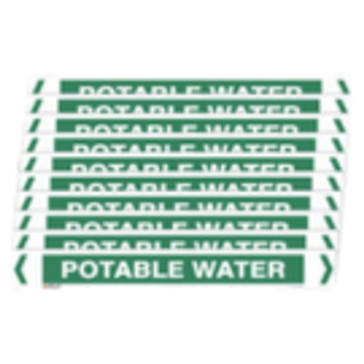 Self Adhesive Potable Water Pipe Marker
