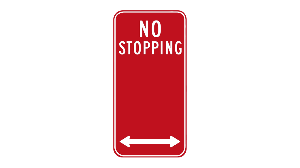 Permanent Parking Road Signage
