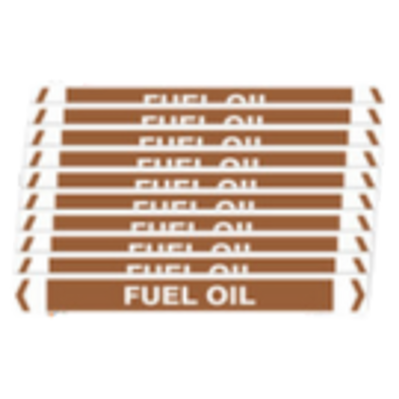 Self Adhesive Fuel Oil Pipe Marker