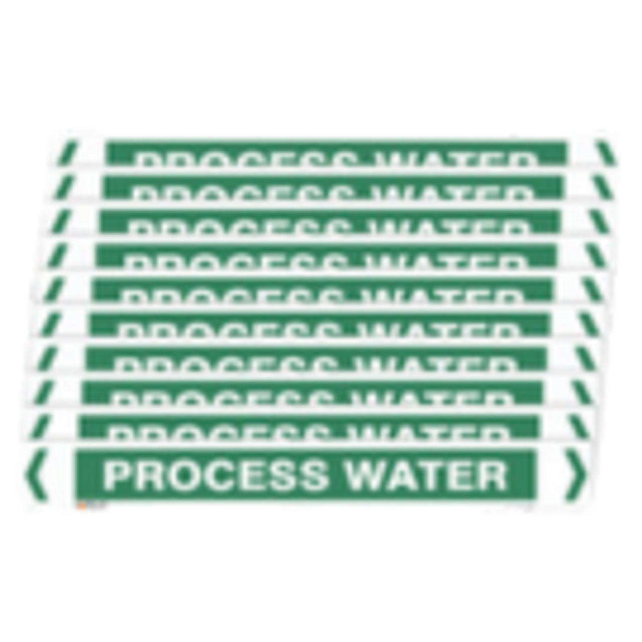 Self Adhesive Process Water Pipe Marker