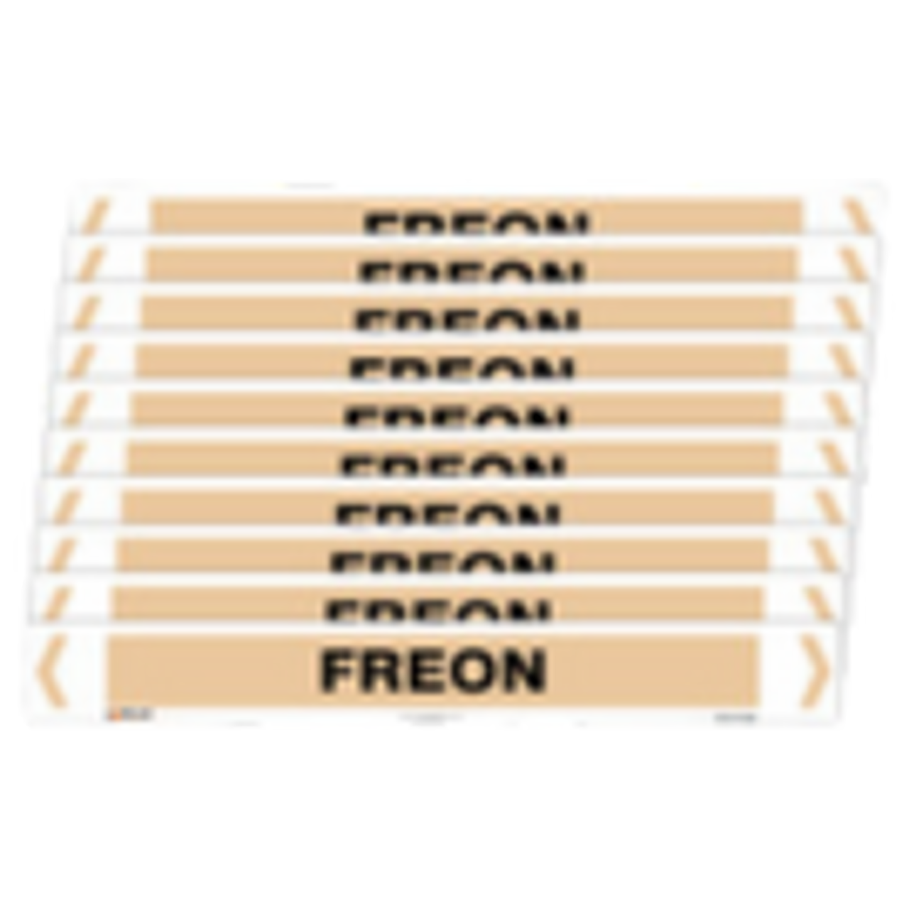 Self Adhesive Freon Pipe Markers
