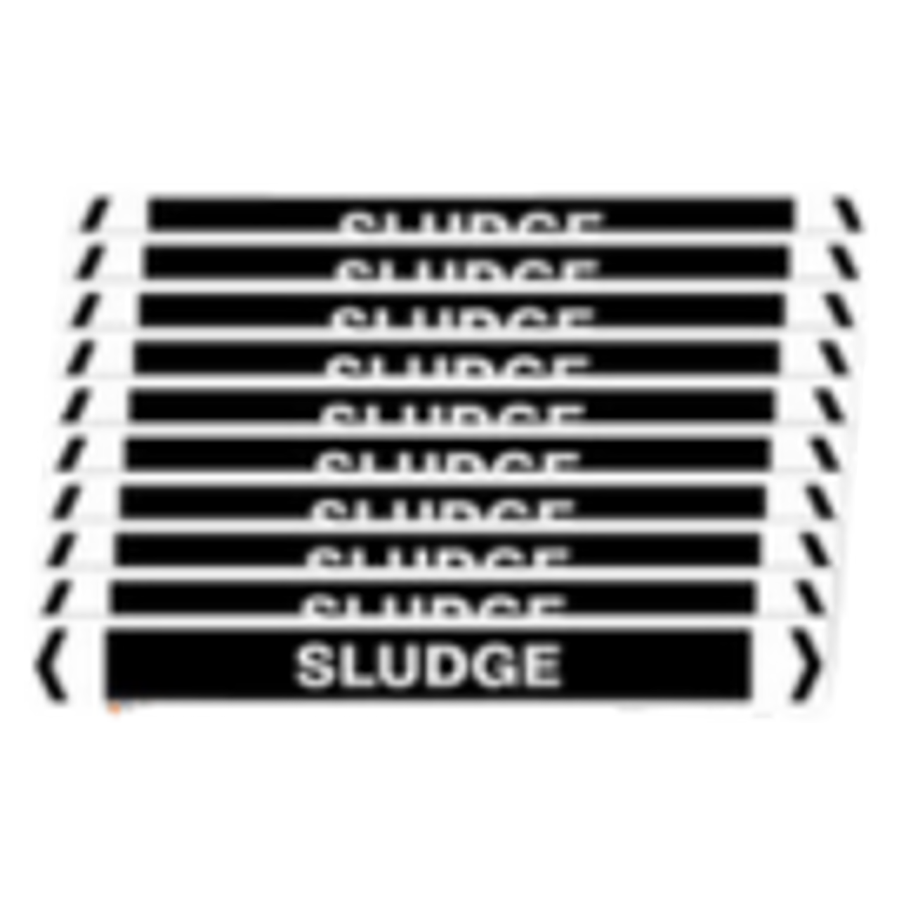 Self Adhesive Sludge Pipe Marker