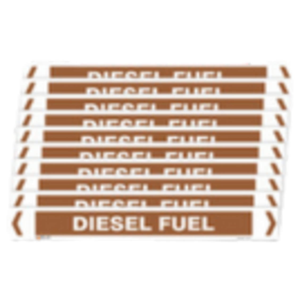 Self Adhesive Diesel Fuel Pipe Marker