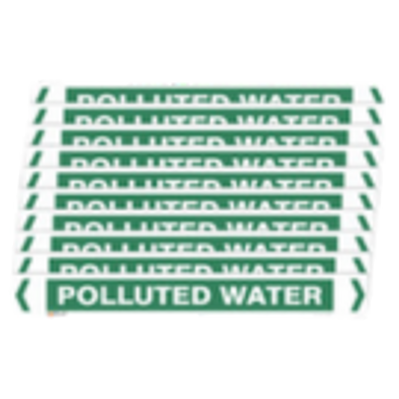 Self Adhesive Polluted Water Pipe Marker