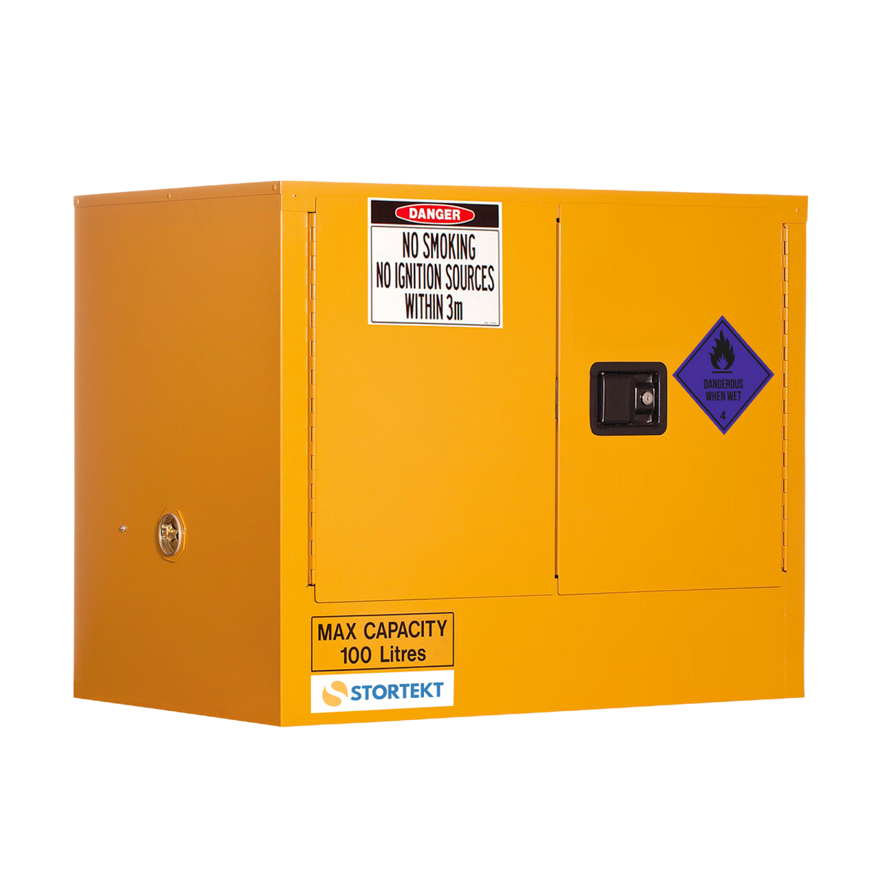 Stortekt Dangerous When Wet Storage Cabinets
